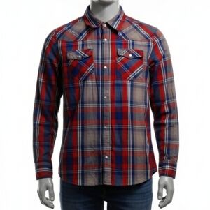 Levi dress shirt Pearl buttons XL